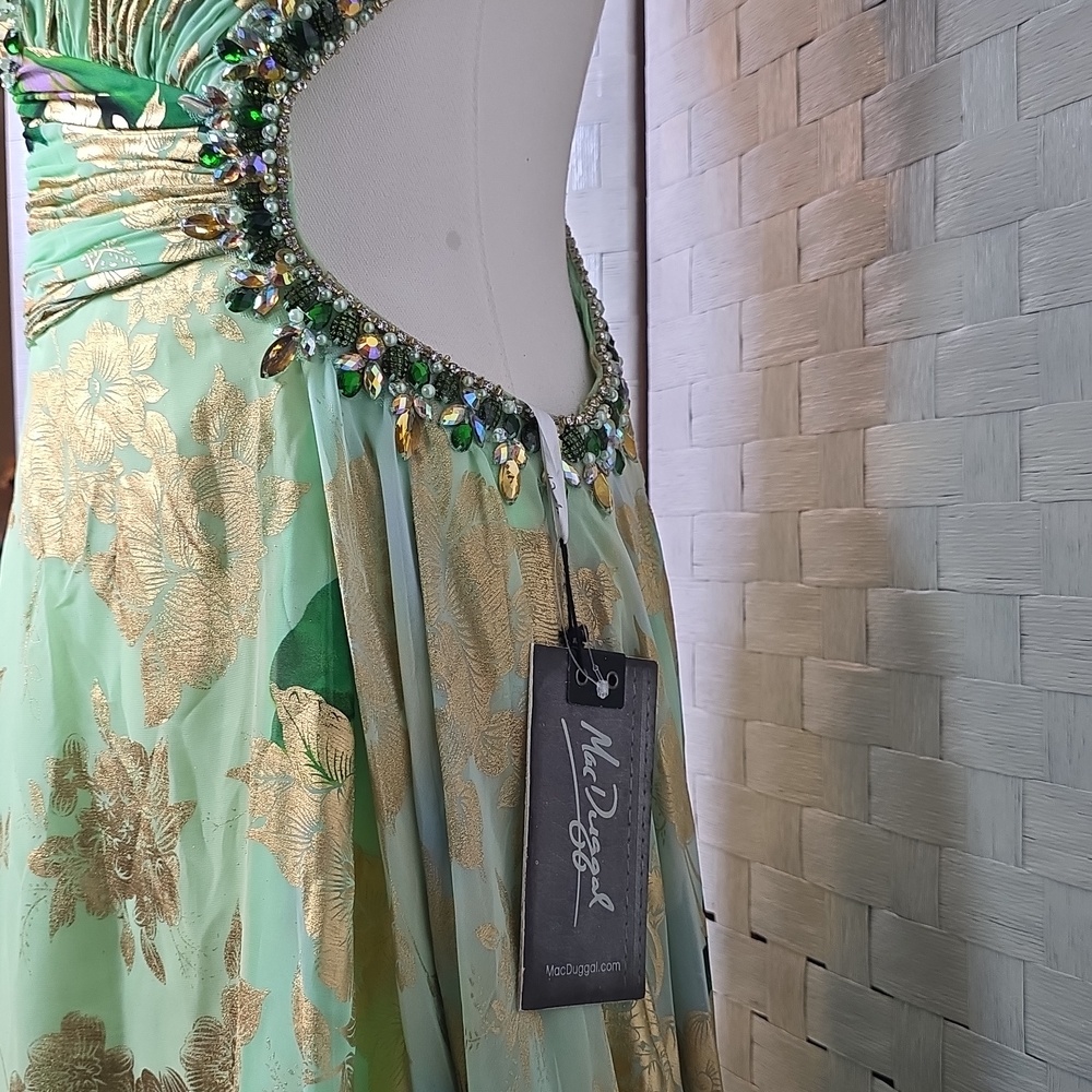 VINTG 2000 MAC DUGGAL GOWN - Picture 8 of 11